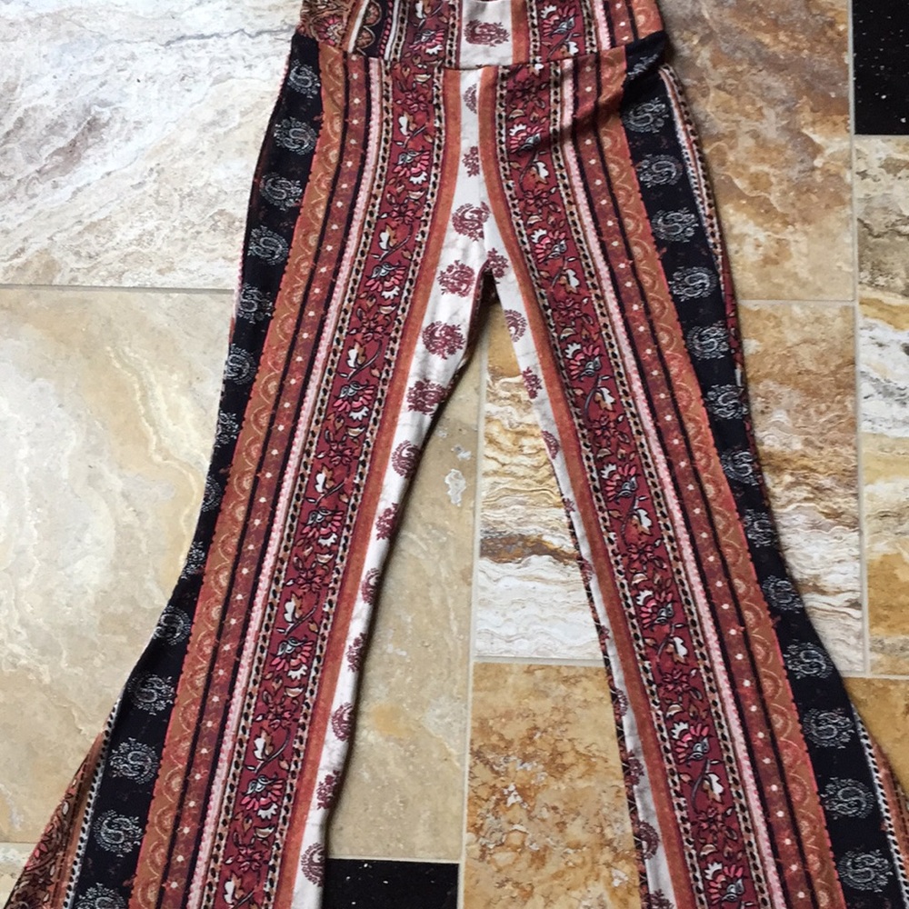 Supersoft Flare Earthy Color/Vertical Stripe Long! - image 2